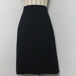 Banana Republic12 Black Wool Blend Skirt